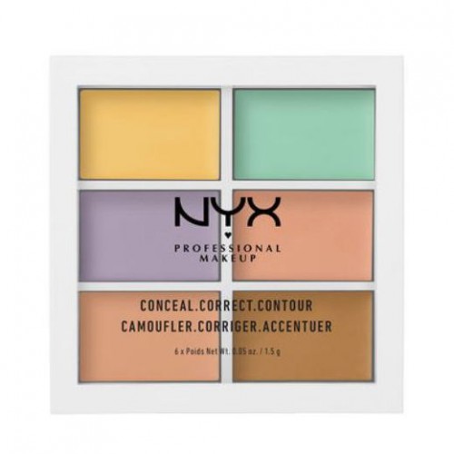 Nyx professional makeup Conceal, Correct, Contour Palette Korrigeerimispalett