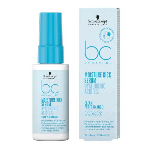 Schwarzkopf Professional BC Bonacure Moisture Kick Serum Hyaluronic Acid 2% Matus mitrinošs serums