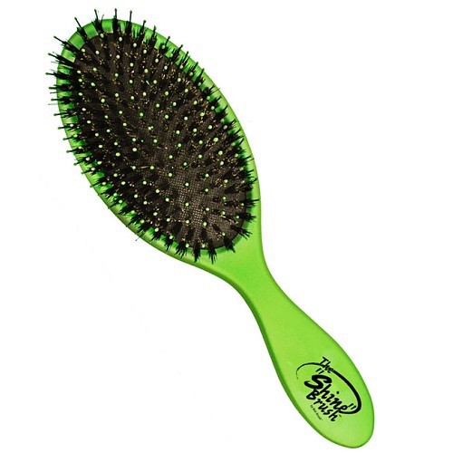 WetBrush The Shine Oval Hairbrush (Green) Green