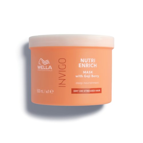 Wella Professionals Invigo Nutri Enrich Deep Nourishment Mask Giliai maitinanti kaukė sausiems plaukams