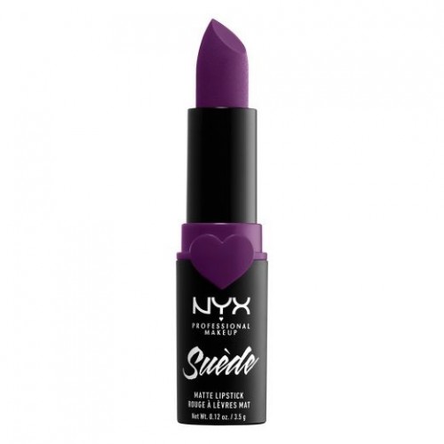 Photos - Lipstick & Lip Gloss NYX Professional Makeup Suede Matte Lipstick 3.5g 17 Stfu KS260493