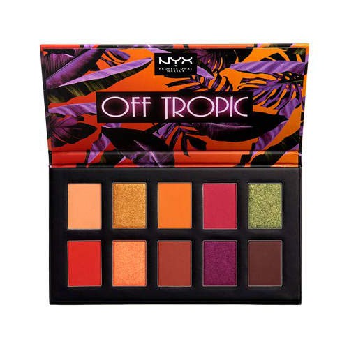NYX Professional Makeup Off Tropic Shadow Palette Shifting Sand