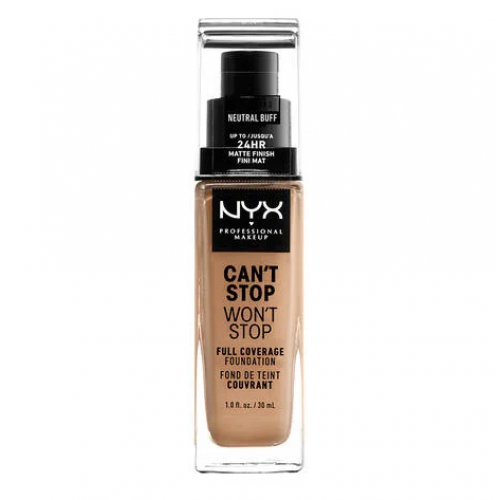 Photos - Foundation & Concealer NYX Professional Makeup Can't Stop Won't Stop Full Coverage Foundation 30ml 10.3 Neutral Buff KS318838