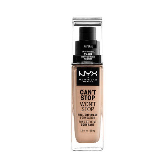 NYX Professional Makeup NYX Professional Makeup Can't Stop Won't Stop Full Coverage Foundation 30ml 07 Natural