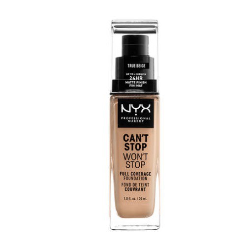 NYX Professional Makeup Can't Stop Won't Stop Full Coverage Foundation Makiažo pagrindas