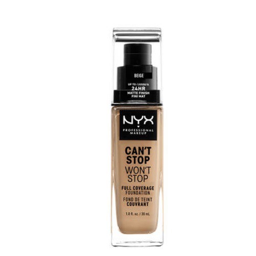 Photos - Foundation & Concealer NYX Professional Makeup Professional Makeup Can't Stop Won't Stop Full Coverage Foundation 30ml 11 Beige KS712536