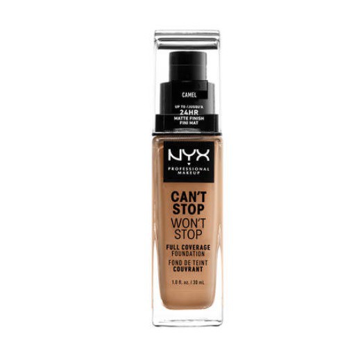 NYX Professional Makeup Can't Stop Won't Stop Full Coverage Foundation Makiažo pagrindas