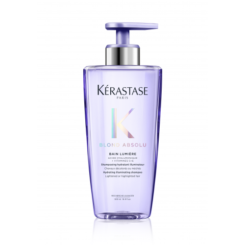 Kérastase Blond Absolu Bain Lumiere Žvilgesio šviesiems plaukams suteikiantis drėkinamasis šampūnas