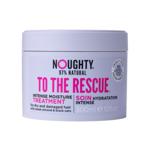 Noughty To The Rescue Intense Moisture Treatment Intensyviai drėkinanti kaukė pažeistiems ir pasišiaušusiems plaukams