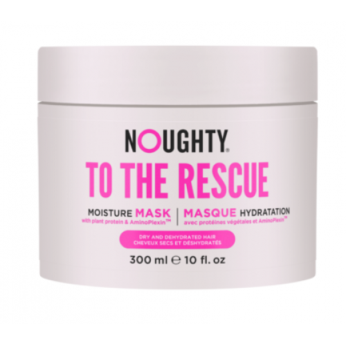 Noughty To The Rescue Moisture Mask Mitrinoša matu maska ar augu olbaltumvielām un AminoPlexin