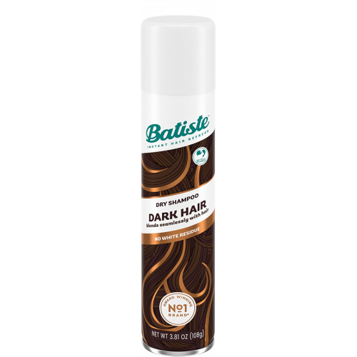 Batiste Plus Dark Hair Sausas šampūnas tamsiems plaukams