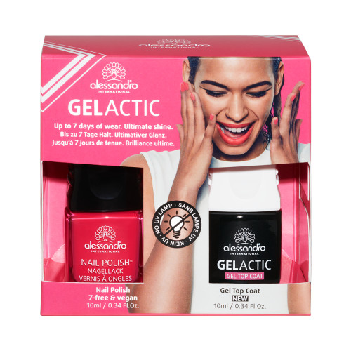 Alessandro Alessandro Gelactic Nail Set Bubble Gum 2x10ml