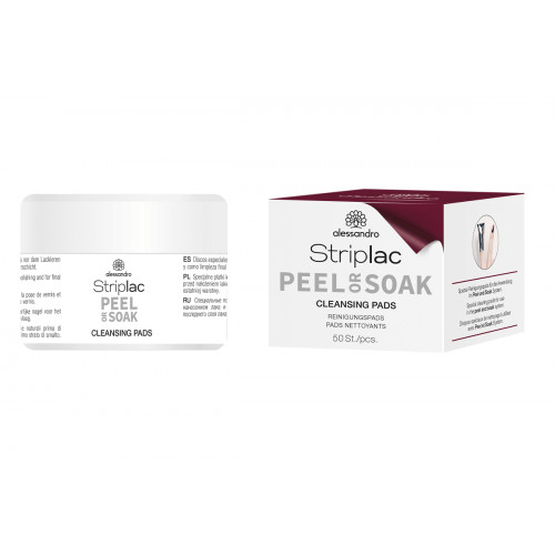 Photos - Facial / Body Cleansing Product Alessandro Striplac Cleansing Pads 50 pcs. KS528414