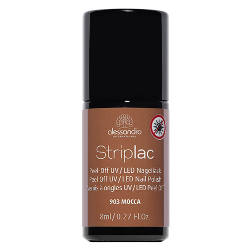Alessandro Striplac Peel Off UV/LED Nail Polish 8ml Mocca