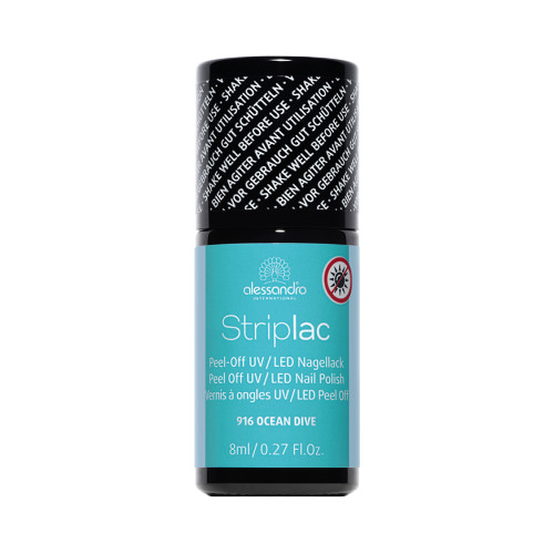 Alessandro Striplac Peel Off UV/LED Nail Polish Nagų lakas 8ml Ocean Dive