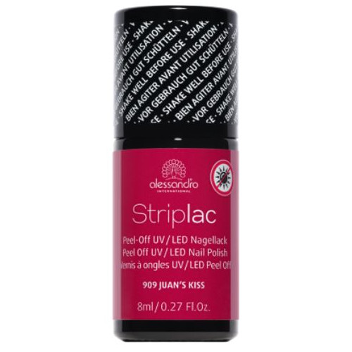 Alessandro Striplac Peel Off UV/LED Nail Polish Nagų lakas 8ml 909 Juan's Kiss