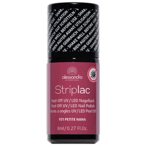 Alessandro Striplac Peel Off UV/LED Nail Polish 8ml 931 Petite Nana