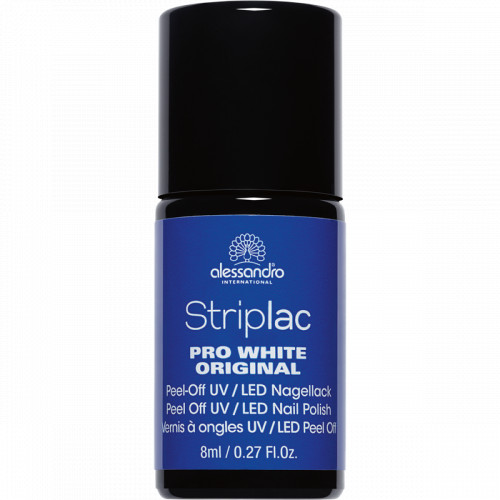 Alessandro Striplac Pro White Original UV/LED Nail Polish 8ml