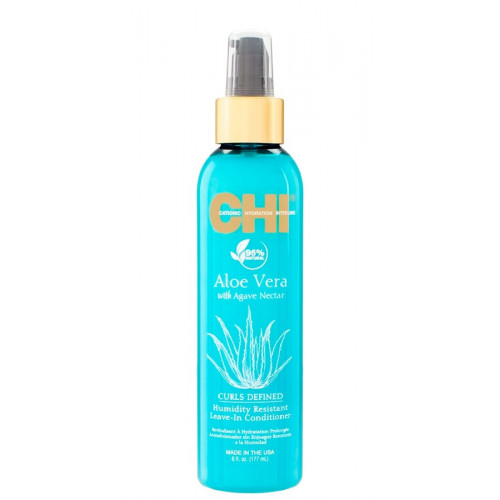 CHI Curls Defined Humidity Resistant Leave-In Conditioner Neizskalojamais kondicionieris ar alveju un agaves nektāru