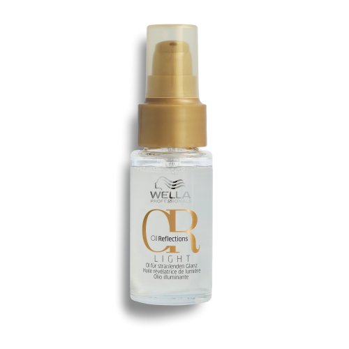 Wella Professionals Oil Reflections Light Oil Blizgesio suteikiantis, lengvas aliejus ploniems plaukams