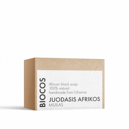 BIOCOS BIOCOS African Black Soap Shea Butter 100g