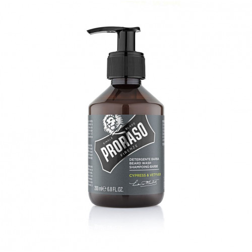 Proraso Cypress & Vetyver Beard Wash Barzdos šampūnas