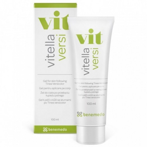 Vitella Versi Gel Gēls sēnīšu skartai ādai