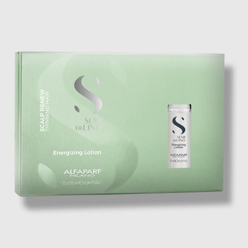 AlfaParf Milano Energizing Lotion Intensīvi stiprinošs, neskalojams losjons ampulās pret matu izkrišanu