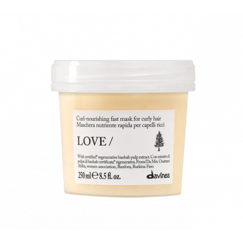 Davines LOVE CURL Hair Mask Intensyviai drėkinanti kaukė garbanotiems plaukams