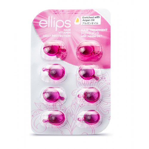 Ellips Hair Treatment Vitamins Tepami vitaminai chemiškai pažeistiems plaukams
