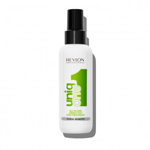 Revlon Professional Uniq One Hair Treatment Green Tea Fragrance Multifunkcinė nenuplaunama kaukė plaukams