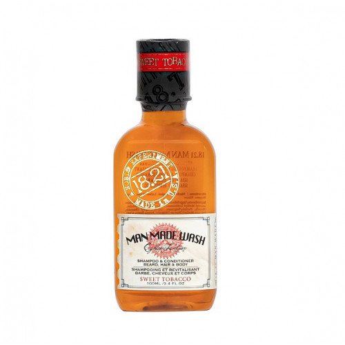 18.21 Man Made Wash Original Sweet Tobacco 3in1 Daugiafunkcinė priemonė vyrams