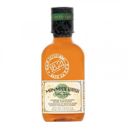 18.21 Man Made Wash 3in1 Spiced Vanilla Daugiafunkcinė priemonė vyrams