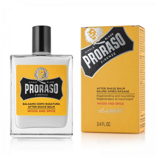 Proraso Wood & Spice After Shave Balm Balzamas po skutimosi