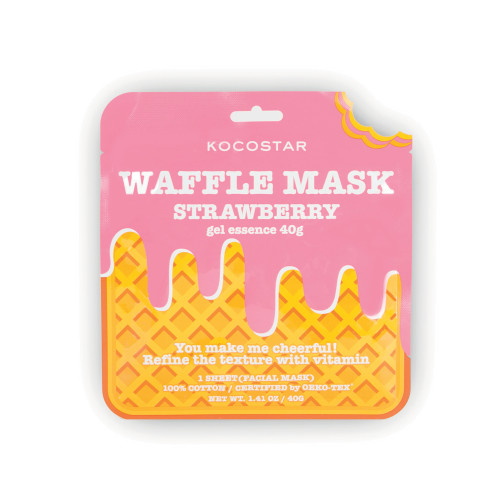 Kocostar Kocostar Waffle Mask Strawberry 1 pc.