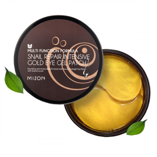 Mizon Snail Repair Intensive Gold Eye Gel Patch Hidrogelio paakių pagalvėlės