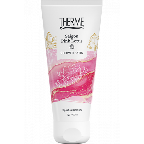 Therme Saigon Pink Lotus Shower Satin Dušo prausiklis