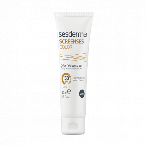 Sesderma Screenses Color Fluid SPF50 Light Spalvą suteikiantis kremas  50ml