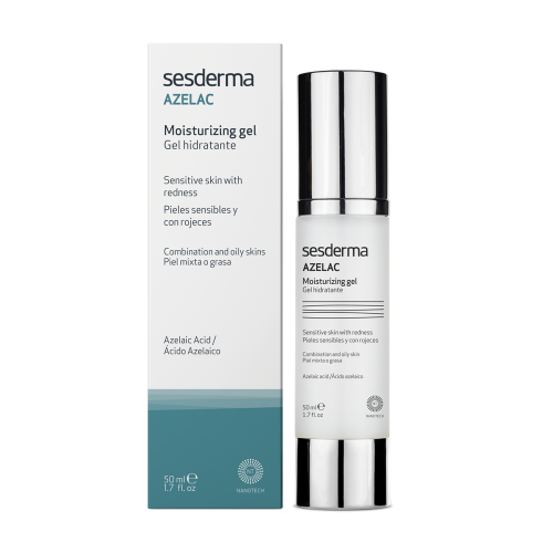 Sesderma Azelac Moisturizing Gel Apsārtumu mazinošs sejas gēls