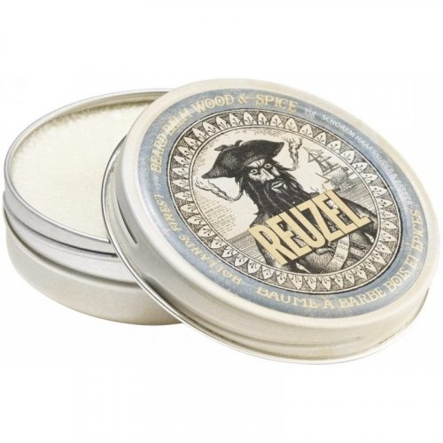 Reuzel Wood & Spice Beard Balm Pikantiško medienos kvapo barzdą glotninantis ir odą drėkinantis balzamas