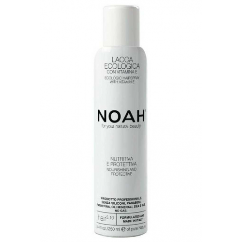 Noah 5.10 Ecological Hairspray With Vitamin E Maitinantis plaukų lakas su argano aliejumi ir vitaminu E
