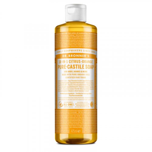 Dr. Bronner's Dr. Bronner's Citrus-Orange Pure-Castile Liquid Soap 475ml