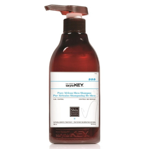 Saryna Key Curl Control Pure African Shea Butter Plaukų šampūnas su taukmedžio sviestu