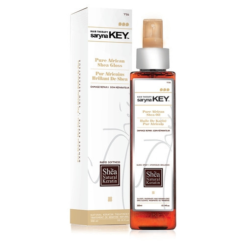 Saryna Key Damage Repair Pure African Shea Oil Gloss Spray Žvilgesio suteikiantis plaukų purškiklis