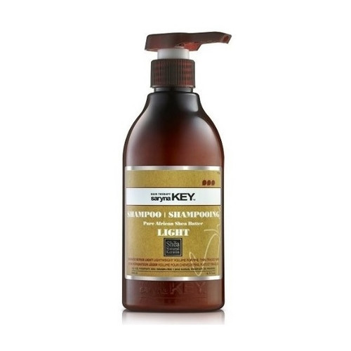 Saryna Key Damage Light Pure African Shea Shampoo Atstatomasis plaukų šampūnas su taukmedžio sviestu