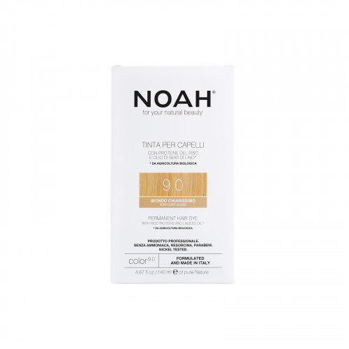 Noah Permanent Hair Colour 140ml 9.0 Very Light Blond