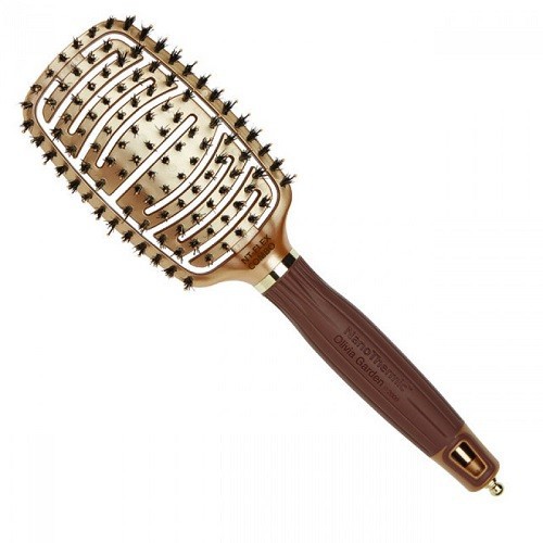 Olivia Garden Olivia Garden Nano Thermic Ceramic+Ion Flex Combo Hairbrush