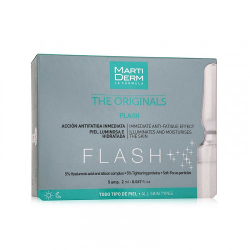MartiDerm The Originals Flash Ampoules Nuovargio žymes pašalinančios veido ampulės