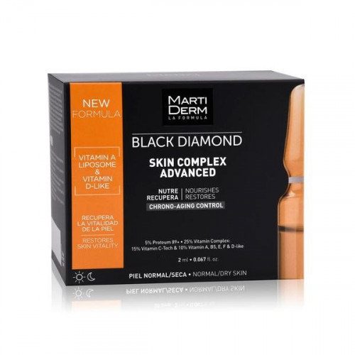 MartiDerm MartiDerm Black Diamond Skin Complex Advanced 10amp.
