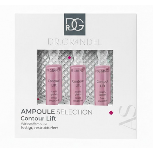 Dr. Grandel Ampoule Selection Contour Lift Veido odą stangrinačios koncentrato ampulės